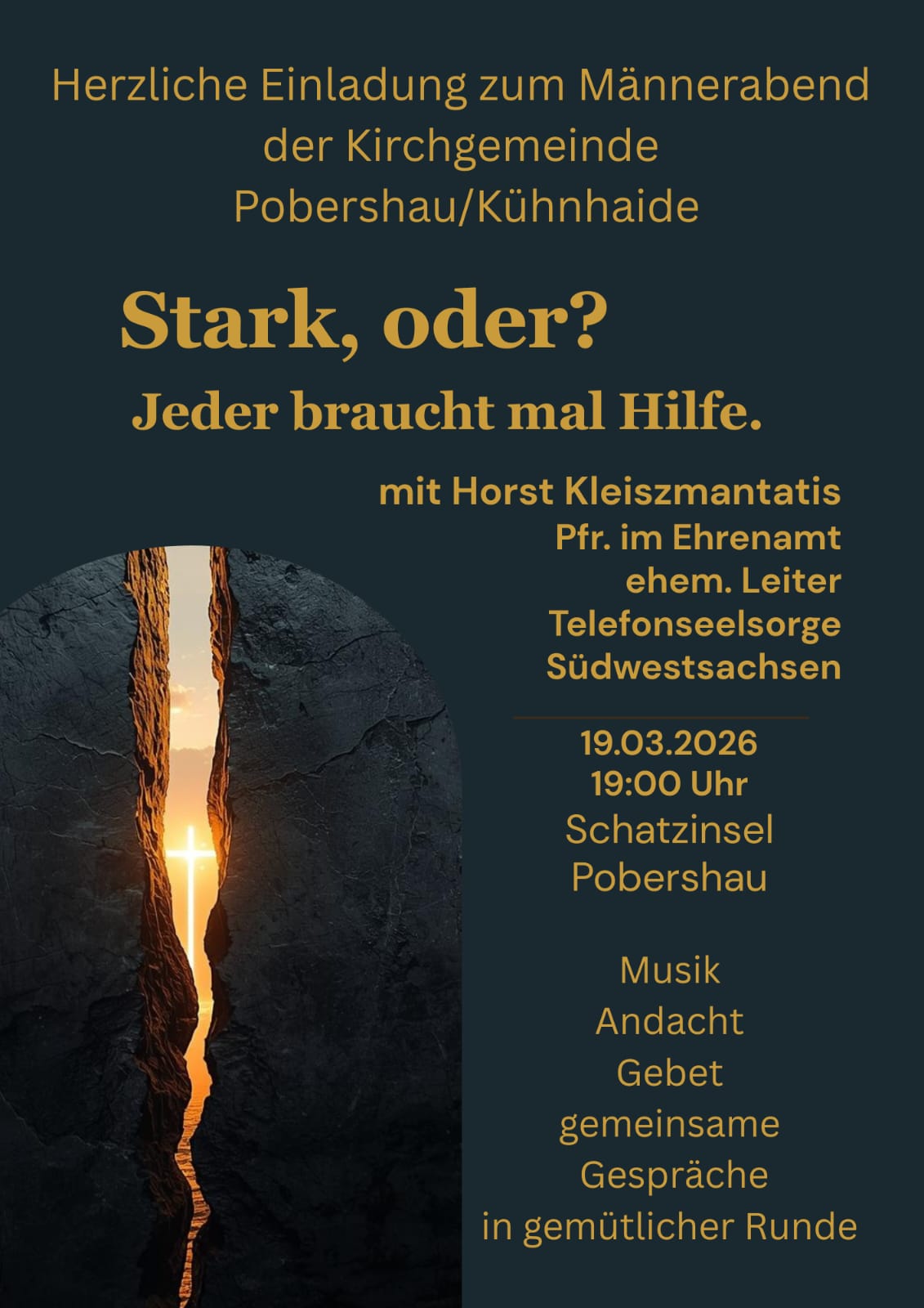 Flyer Männerabend